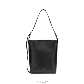26FW 질샌더 숄더백 J08ZH0084P8931 001 BLACK