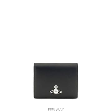 26FW 비비안웨스트우드 ORB 바이폴드 월렛 51150030WS0026 N401 BLACK