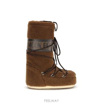 26FW 문부츠 아이콘 플리스 부츠 80D1403080 M004 BROWN