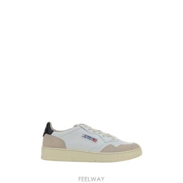 26FW 오트리 메달리스트 로우 스니커즈 AULMLS21 WHTBLK WHITE