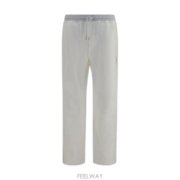 26FW 브루넬로 쿠치넬리 스트레이트 팬츠 MM8263388G CA819 WHITE