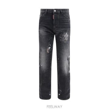26FW 디스퀘어드2 데님 팬츠 S74LB1972D30046 900 BLACK