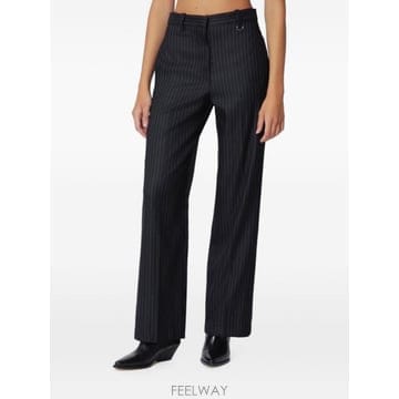 26FW 이자벨마랑 스트레이트 팬츠 PA0643FA D3F01I01BK Black