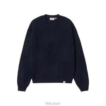 26SS 칼하트 WIP 비숍 스웨터 I035591 BISHOP SWEATER1CXX Black