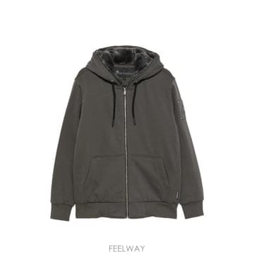 26FW 무스너클 클래식 버니 3 후드 집업 M32MS600 2043 GREY