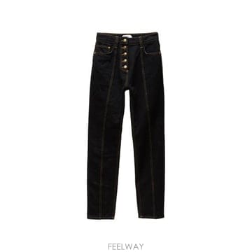베르사체 데님 팬츠 BLACK