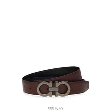 Ferragamo 26FW ����䷹ ��󰡸� ���� ��Ʈ 679710 0796202 CORDO BROWN BLACK26FW ����䷹ ��󰡸� ���� ��Ʈ 679710 0796202 CORDO 