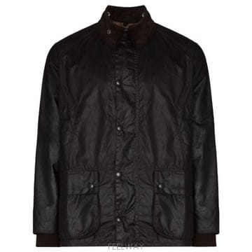 26FW 바버 비데일 왁스 자켓 MWX0018 RU52 BLACK
