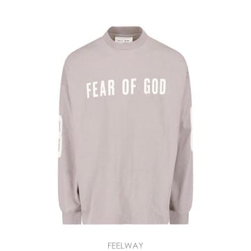 26SS 피어오브갓 긴팔 티셔츠 RW00381 SEAL Grey