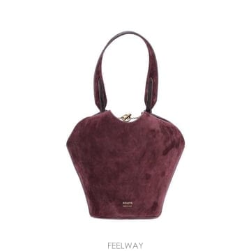 26FW 케이트 시그니처 로터스 미니 숄더백 H2056 978 L978 585 Red
