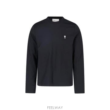 26FW 아미 반팔 티셔츠 HTS416 724 045 Black