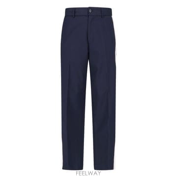 26FW 몽클레어 스트레이트 팬츠 091 2A000 17 599LT 778 Blue