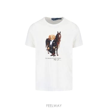 26SS 폴로 랄프로렌 반팔 티셔츠 710 P08093 003 White