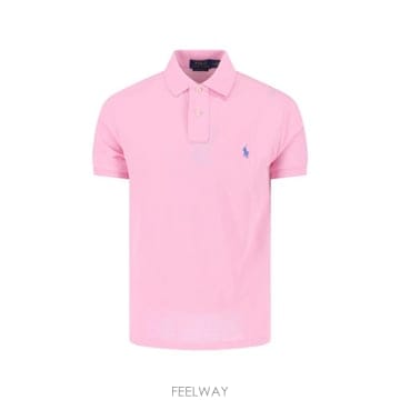 26SS 폴로 랄프로렌 폴로 티셔츠 710 782592 033 Pink