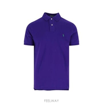 26SS 폴로 랄프로렌 폴로 티셔츠 710 782592 027 Violet