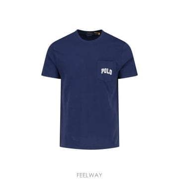 25FW 폴로 랄프로렌 반팔 티셔츠 710 974585 001 Blue