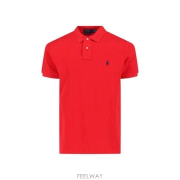 26SS 폴로 랄프로렌 반팔 티셔츠 710 666998 003 Red