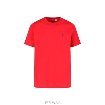 25FW 폴로 랄프로렌 반팔 티셔츠 710 811284 006 Red