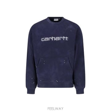 26FW 칼하트 WIP 긴팔 티셔츠 I036899 1CEJ Blue