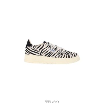 26FW 오트리 메달리스트 로우 레더 스니커즈 AULW JA03 Multicolor