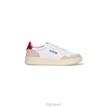 26FW 오트리 메달리스트 로우 스니커즈 AULM LS43 White