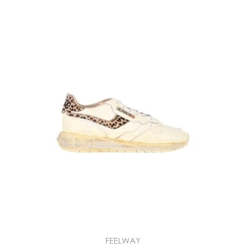 26FW 오트리 릴윈드 나일론 스웨이드 스니커즈 WVLW PV01 Cream