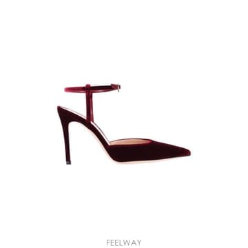 Gianvito Rossi 26FW ���Ⱥ���ν� �� ������ G95611 95RIC VEL SYRA Red26FW ���Ⱥ���ν� �� ������ G95611 95RIC VEL SYRA Red