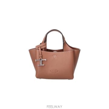 26FW 토즈 마이크로 토트백 XBWAPAFL000QRI S410 Brown