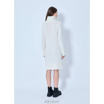 26 F/W 몽클레어 터틀넥 니트 드레스 L2093 9L00004 N B0112267389