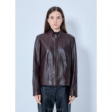 26 F/W 막스마라 HIGHCOLLAR 레더 자켓 262944602 B0112267442
