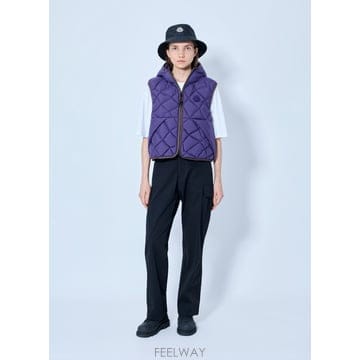 26 F/W 몽클레어 ARINELLA 후드 다운 조끼 L2093 1A B0112267446
