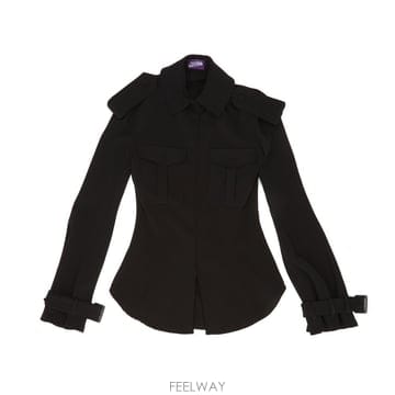 26 F/W 장 폴 고티에 밀리터리 셔츠 여성 핏 WITH 트렌치 디 B0742248752