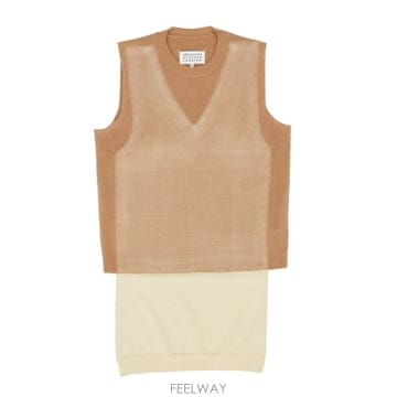 26 F/W 메종 마르지엘라 퓨즈 니트 베스트 S51FB0086M13 B0742252929