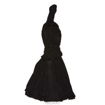 26 F/W 장 폴 고티에 스트레치 비스코스 롱 드레스 WITH 바라 B0742252931