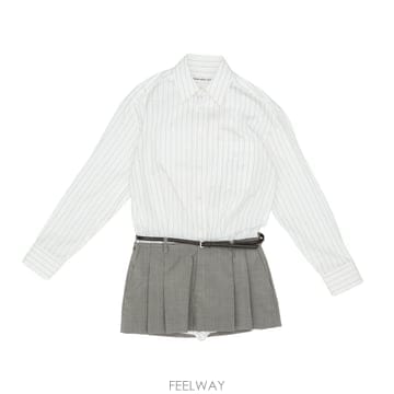 알렉산더 왕 프레스티일드 셔츠 드레스