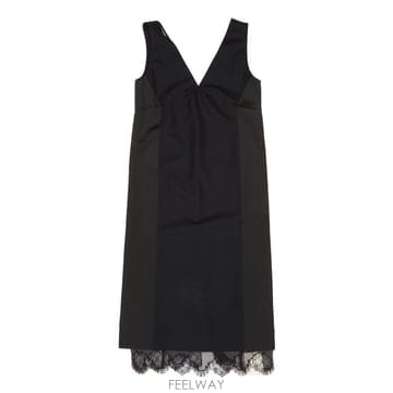26 F/W 까르뱅 DR462LAYERED 란제리 드레스 6262K2 B0742264023