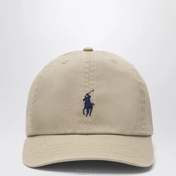 26 F/W 폴로 랄프로렌 폴로 베어 카키 코튼 베이스볼 캡 (KID B0052268125