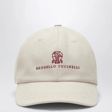 26 F/W 브루넬로 쿠치넬리 SANDCOLORED 베이스볼 캡 인  B0052268146