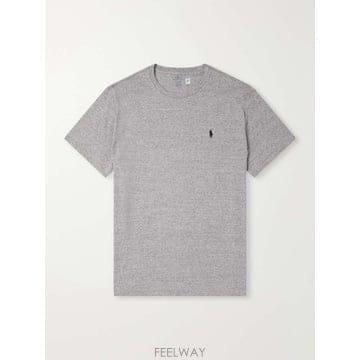 폴로 랄프로렌 로고-엠브로이드 코튼-저지 티셔츠 710707087 B0082268168