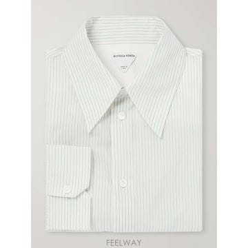 보테가 베네타 CLASSICCOLLAR 로고-엠브로이드 스트라이프  B0082268204