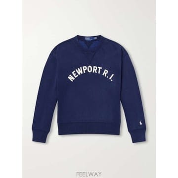 폴로 랄프로렌 APPLIQUED 코튼블렌드 저지 맨투맨 710B20 B0082268246