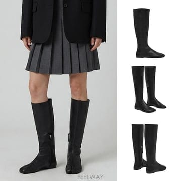 스티브매든 부츠 톨 플랫 타비 Calora 26FW