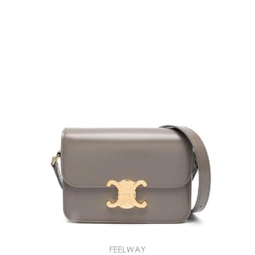 CELINE �׶�����Ÿ �ؿ� ������ ���� TRIOMPHE TEEN LEATHER SHOULDER BAG 188423BF4�׶�����Ÿ �ؿ� ������ ���� TRIOMPHE TEEN LEATHER SHOU
