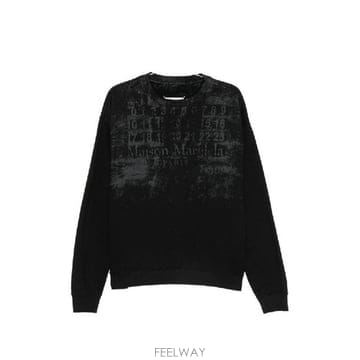 Maison Margiela �׶�����Ÿ �ؿ� ���� ���������� ���� LOGO COTTON SWEATHIRT S50GU0255S2550390�׶�����Ÿ �ؿ� ���� ���������� ���� LOGO COTTON SWEAT