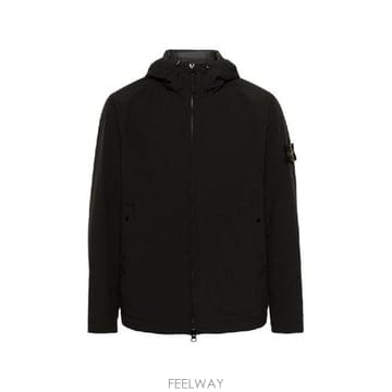 스톤 아일랜드 그란데비타 후드 블루종 자켓