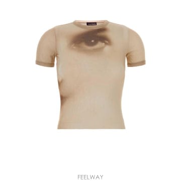 Jean Paul Gaultier [X45]�������쿡 2604WTO563M032P 68 ���� Ƽ���� �μҸ� ž ���� MESH BABY TEE[X45]�������쿡 2604WTO563M032P 68 ���� Ƽ���� �μҸ� 