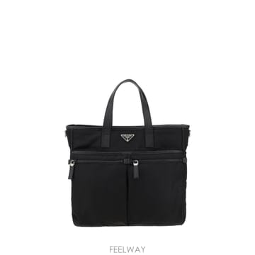 PRADA [K68]����� 2VG860VXON2DMH F0002 ���� ũ�ν��� ����� �޽����� Logoed Tote B[K68]����� 2VG860VXON2DMH F0002 ���� ũ�ν��� ����� 