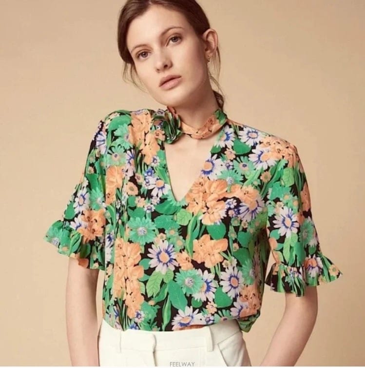 Sandro ���� 370�޷�! ���� SANDRO �÷ζ� ��ũ ����콺 (1)���� 370�޷�! ���� SANDRO �÷ζ� ��ũ ����콺 (1)