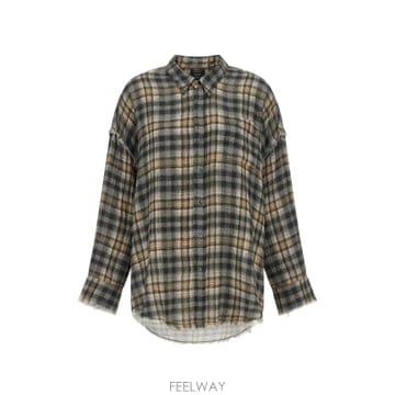 알써틴 프레이드 로우 컷 셔츠