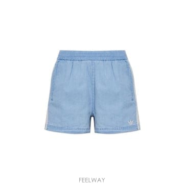 아디다스 로고 테이프 반바지
